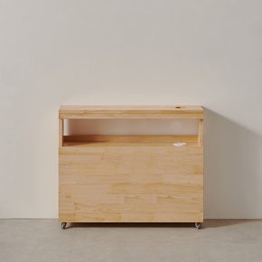 몽드 침대 옆 낮은 틈새수납장 800