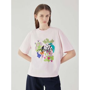 Floral A-T-shirt_PINK