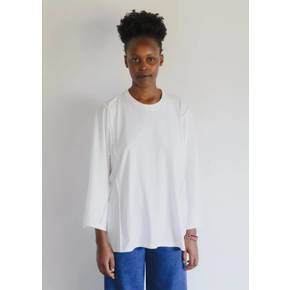 베이스레인지 26SS Poi Long Sleeve Tee, Off White