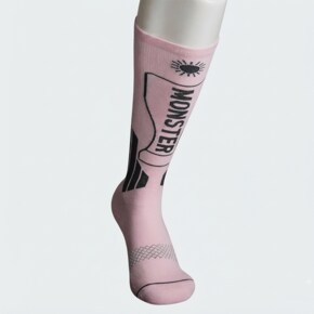 [김정훈] MONSTER SKI SOCKS 몬스터 스키양말 핑크