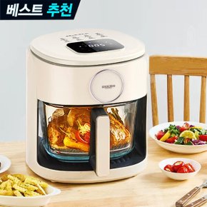 글라스 에어프라이어 5L 유리바스켓 KR-AE4533 연말 요리 활용