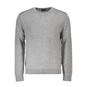 4703507 Napapijri Elegant Woolen Embroide Mens Sweater