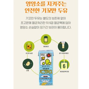 기꼬만 두유 바닐라아이스크림맛 18입박스