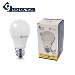 건식8W 주백색 LED LED전구 컨버터 다마 내장형 긴수 (WD11CF1)