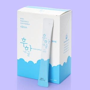 심폐소생소 후하가글 무알콜 일회용 스틱 가글 1box 30포