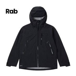 랩 Rab 다운포어 마운틴 워터프루프 자켓 (QWI-11-BLK)_