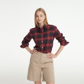 [U.S. POLO ASSN.]  여성 코튼 기모셔츠