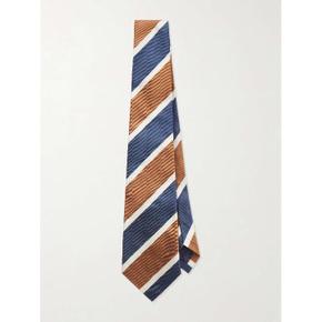 26 FW 던힐 스트라이프 실크 타이 9.5cm 멀티컬러 TP580663612
