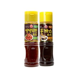 오뚜기 돈까스소스 470g + 양념치킨소스 490g[33027925]