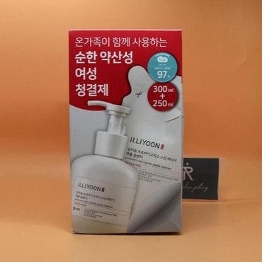  일리윤 프로바이오틱스 젠틀클렌저 300mL + 250mL 리필 기획