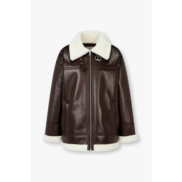 신세틱 레더 하프 무스탕 7155475005160