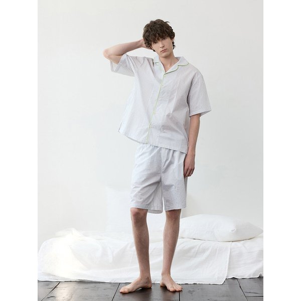 스웨디 스트라이프 남자 잠옷세트