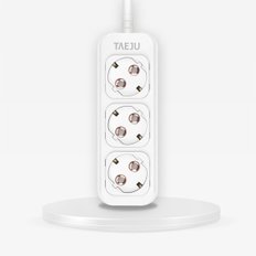  태주산업 부엉이클릭탭 일반형 로즈골드 3구3미터