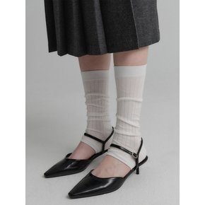멜라 니하이 삭스 / MELA KNEE HIGH SOCKS_3colors