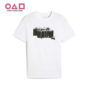 푸마 X 오징어게임 630706 02 그래픽 반팔 티셔츠 PUMA X SQUID GAME Graphic Tee