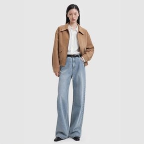 하니 블루종 스웨이드 자켓_브라운 / HANI BLOUSON SUEDE JACKET_BROWN