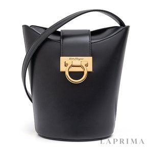 [FERRAGAMO] 페라가모 트리폴리오 숄더백 21-1194 NERO 748442