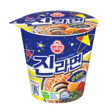 오뚜기 진라면 순한맛 소컵 65g 12입