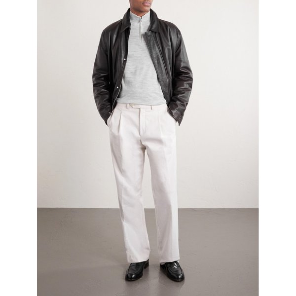 울 하프 집업 스웨터 46376663163000606