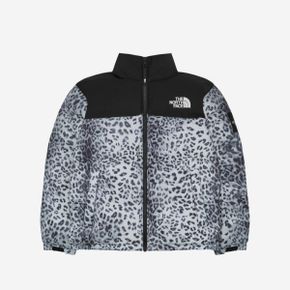 노스페이스 화이트 라벨 노벨티 눕시 다운 자켓 프린트 실버 The North Face White Label Novelt