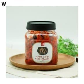 고추장더덕장아찌 1kg