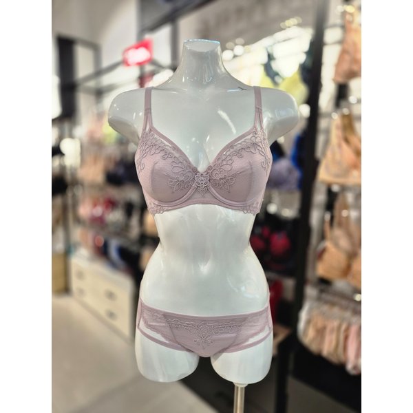 [시흥점] S 비너스 ) 24AW 모던자수 패드 브라 [VBR1494/VPT1494H-LI]