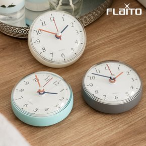무소음 젤리 흡착 방수 욕실 방수시계
