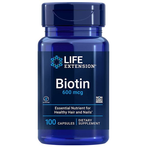 라이프익스텐션 비오틴 600mcg 100캡슐 LE235