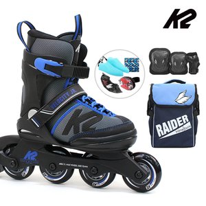 K2스케이트 K2 인라인 스케이트 벨로시티 주니어 아동인라인스케이트+가방+보호대 신발항균건조기 휠커버