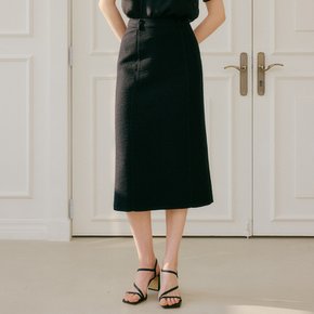 모스 트위드 미디 스커트 / MOSS TWEED MIDI SKIRT_2colors
