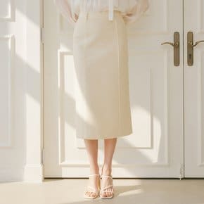 모스 트위드 미디 스커트 / MOSS TWEED MIDI SKIRT_2colors