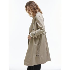 Double Trench Coat [Beige]