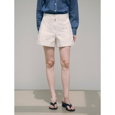 시야쥬 SIPT7067 chino short pants_White