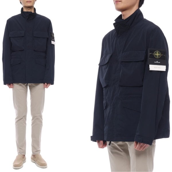 [부산점] 26SS 남성 와펜 패치 마이크로 트윌 재킷 (L1S154100034 S0026 V0020 26S)