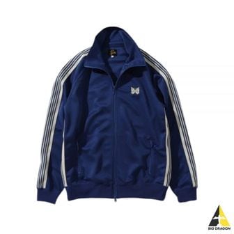 니들스 NEEDLES 니들스 24 Track Jacket - Royal (OT226) (폴리 스무스 트랙 자켓)