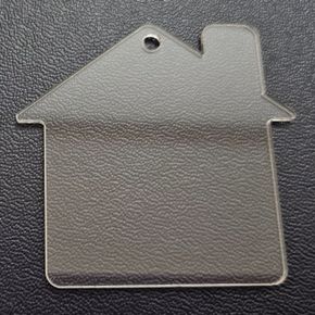 집 투명 키홀더 체험학습 제작 집모양 아크릴 DIY