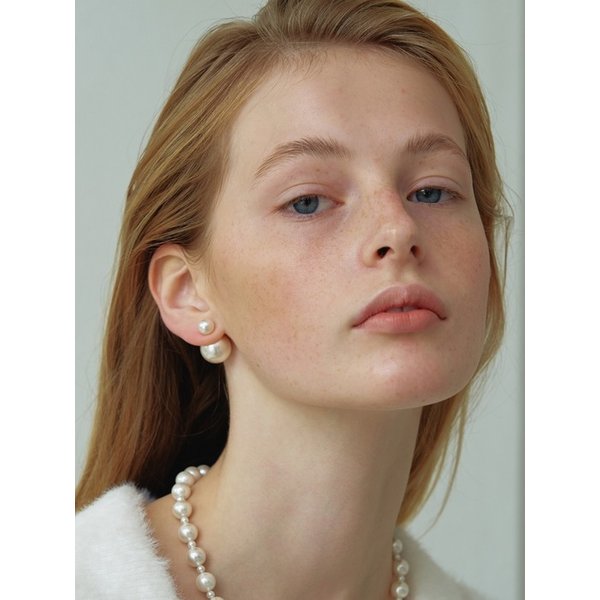 Pearl & Pearl Earrings