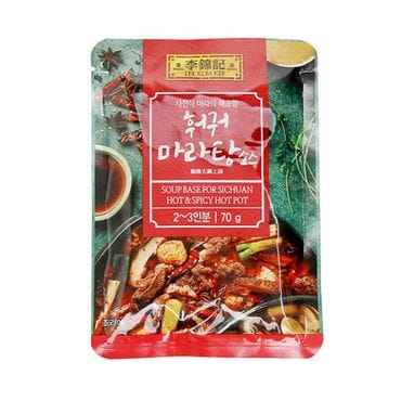 오뚜기 이금기 훠궈마라탕소스 70g x 5개입[31796122]