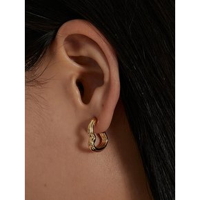 OUTLINE MATIERE EARRING_GOLD