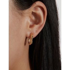 OUTLINE MATIERE EARRING_GOLD