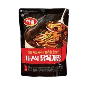 하림 대구식 닭육개장 400g 5팩[33237844].