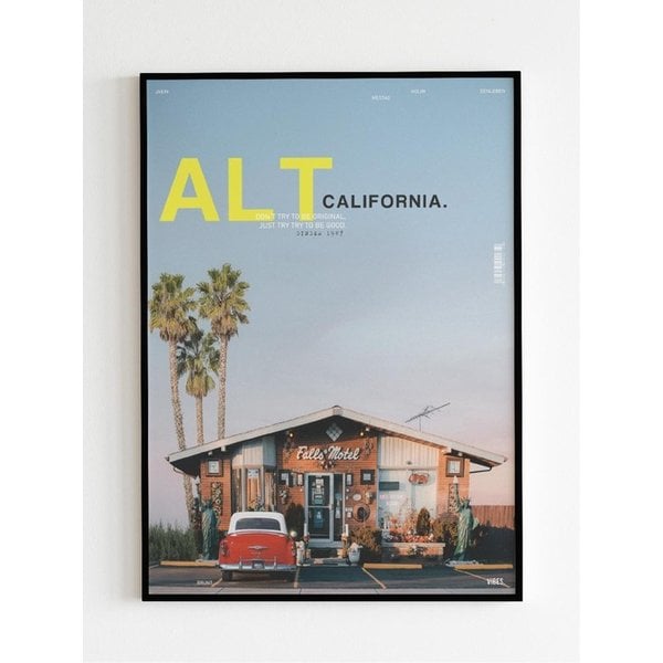 인테리어 아트 포스터_ALT CALIFORNIA (A1 5070 A2 A3 size)