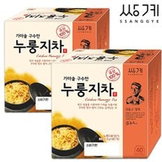 [쌍계명차] 가마솥 구수한 누룽지차 40+40T