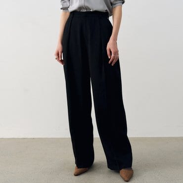 노이어 포우먼 25SS 린넨 세미 와이드 팬츠 NW25SPT01 (2color)