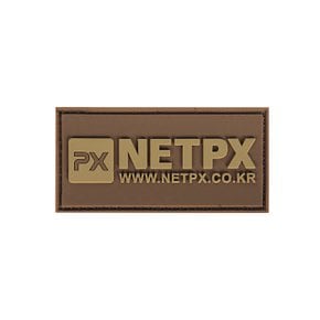 [넷피엑스][NETPX] NETPX Patch - PVC 넷피엑스 패치 (코요테)