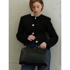 Cayley Boston Bag Plus Black