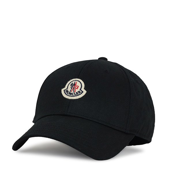 [부산점] 몽클레어 블랙 로고패치 볼캡 3B00055 04863 999