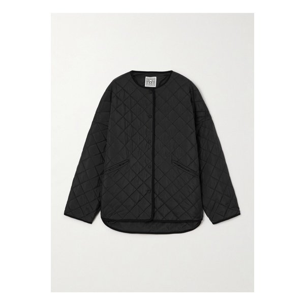 퀼팅  셸 재킷 블랙 1647597336602125