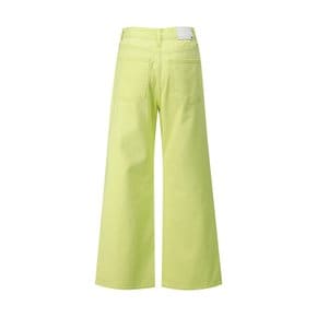 여성 와이드핏 데님 Y GREEN