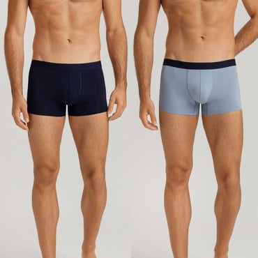 한로 Cotton Essentials Pants 2Pack(73078_deep navy /sea breeze)
